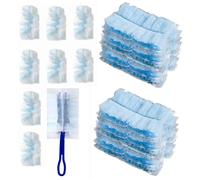 Fluffy Duster Refills,Flash Duster Refills,Flash Dust Magnet,Refill Duster for Cleaning, 1 Handle + 20 Refills,Manual Dust Refill PackTrap And Lock Away Dust, Dirt And Hair In No Time