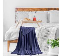 Fluffy Fleece Blankets, Fleece Solid Color Blanket, Small Fluffy Warm Baby, Warm but Lightweight Super Soft Cosy Picnic Travel Car Throw Blankets