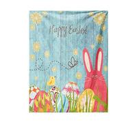 Fluffy Fleece Throw Blanket for Bed, Throws for Sofas Large Soft Cosy Warm Blankets Sofa, Soft Cute Double Size Throw Gifts Women and Girls