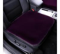 Fluffy Fur Car Front Seat Cover Pad, Universal Non-slip Car Seat Cushion, Luxury Winter Thickenes Plush Car Seat Cushion Set, Soft Warm Car Seat Cover Fur for Auto Interior Accessories (Purple)