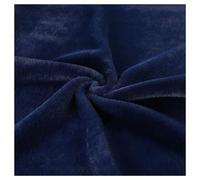 Fluffy Furry Faux Fur Fabric 8mm Short Pile Fabric Material Soft Faux Fur Textiles for Dressmaking, Costume, Arts, Crafts, Home Décor, Accessories, Scarves, 50x50cm/50x160cm (Color : Navy-Blue, Size