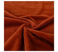 Fluffy Furry Faux Fur Fabric 8mm Short Pile Fabric Material Soft Faux Fur Textiles for Dressmaking, Costume, Arts, Crafts, Home Décor, Accessories, Scarves, 50x50cm/50x160cm (Color : Crimson, Size :