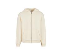Build Your Brand Fluffy Full Zip Sweatshirt Beige 3XL Men