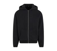 Fluffy hooded sweatshirt Build Your Brand Noir L