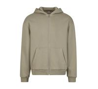 Fluffy hooded sweatshirt Build Your Brand Vert S