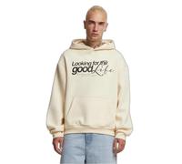 Mister Tee For The Good Fluffy Hoodie Beige L Men