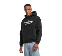 Fluffy hooded sweatshirt Upscale High Flight Noir M