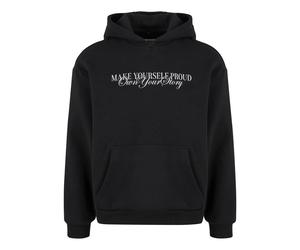 Fluffy hooded sweatshirt Upscale Make Yourself Proud Noir M