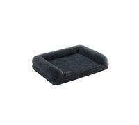 Feandrea FluffyHug Dog Bed, XL Dog Sofa Bed for Medium and Large Dogs, Egg Crate Foam Pet Bed with Removable Washable Cover, 106 x 76 x 19 cm, Dark Grey PGW233G02V1