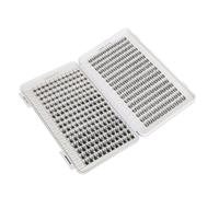 Fluffy Individual Eyelashes Cluster Mixed Set with 2 Designs & 3 Lengths for Lush Lash Extensions, Portable for Travel & Dating