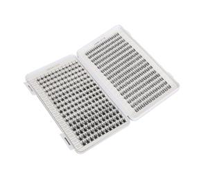 Fluffy Individual Eyelashes Cluster Mixed Set with 2 Designs & 3 Lengths for Lush Lash Extensions, Portable for Travel & Dating