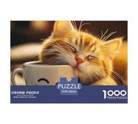 Fluffy Kitten Watching Birds through Window Quality Paper Material Excellent Hobby for Quiet Time, Weekends And Holiday Relaxation 38x26cm/1000pcs