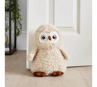 Fluffy Owl Doorstop - Soft Polyester Woodland Design, Decorative and Practical Home Accessory for Keeping Doors Open Home Décor-M42 (Owl)