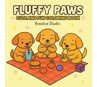 Fluffy Paws Coloring Book: Cute Paw Print Coloring Pages, Kawaii Pets and Animals Coloring, Adorable Paw-Themed Coloring for Teens, Whimsical Pet ... Coloring Designs (Fluffy Club Coloring Books)