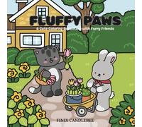Fluffy Paws: New Coloring Book for Kids, Teens and Adults Featuring Cute and Fluffy Animal Characters with Easy and Adorable Designs for Enjoyment