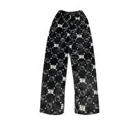 Fluffy Pj Bottoms Kids - Pyjama Bottoms Girls Long Flannel Pajama Pants Y2K Baggy Anime Cartoon Kawaii Super Soft Comfortable Fluffy Casual Autumn Winter Pajamas Trousers for Boys and Girls