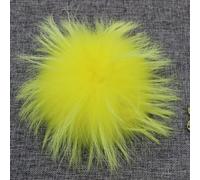 Fluffy Pompoms with Button 13-15cm DIY Pom Poms Balls Pompons for Scarves Hats Ponpons