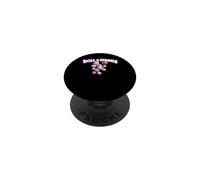 Fluffy Poodle Bowler Disco Ball Roll & Sparkle PopSockets Adhesive PopGrip