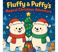 Fluffy & Puffy’s Magical Christmas Adventure: A Holiday Coloring Book Full of Joy, Friendship, and Winter Magic