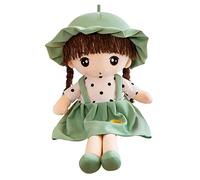 Fluffy Rag Doll Girls Soft Cuddly Doll Toy, Princess Fluffy Rag Doll, Cute Cuddly Toy Lovely Rag Doll With Dress Hat Princess Ragdoll Toy Girls Room Decoration Doll Christmas Birthday Gifts, 45cm