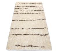 Fluffy Rug RUGSX Yellow 80cm x 150cm