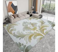 Fluffy Rugs Chinese Cultural Style Luxurious Patterns, Rugs for Living Room - 80 x 120cm Floor Carpet Printed Nonslip Machine Washable Rug Indoor Gemoetric Carpets for Teenager Bedroom Decorate