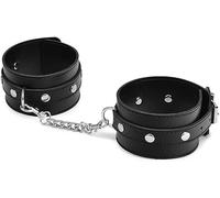 Fluffy Sex Fuzzy Handcuff Bracelet - PU Leather Hand Leg Cuffs Black Soft Furry Wrist Sex Hand Cuff Bracelets, Bondage Handcuffs BDSM Set Bed Restraints Kit Sex Toys for Couples Women Men Sweater