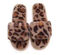 Fluffy Sliders Womens,ladies Slippers Fashion Flip-Flops Super Fluffy Non-slip Wear-resistant Sole Slides with Arch Support Open Toe Flat Sandals for Indoor Outdoor Flat