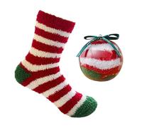 Fluffy Slipper Socks Women Men, Warm Bed Socks with Grippers, Thick Cosy Non-Slip Winter Sock, Stocking Stuffers For Teen Girls, Ladies Girls Women Gift for Christmas, Indoor Home House UK