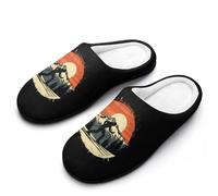 Fluffy Slipper Vintage Country Skier Slipper S