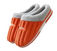 Fluffy Slippers for Women Memory Foam Anti-Slip Bedroom Shoe Warm Plush Cozy Lightweight Slip-On Slipper Soft Comfortable House Shoes for Indoor Outdoor Home Use In Autumn Winter