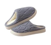 Fluffy Slippers for Women Memory Foam Slip-On Bedroom Shoe Fuzzy Lightweight Anti-Slip Home Sliders Casual Comfortable House Shoes for Indoor Outdoor Home Use In Autumn Winter