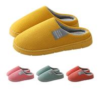 Fluffy Slippers for Women Memory Foam Slip-On Bedroom Shoe Warm Plush Cozy Lightweight Anti-Slip House Shoes Loose Fit Comfortable Home Sliders for Indoor Outdoor Home Use In Autumn Winter