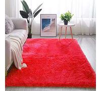 Fluffy Soft Kids Room Rug Anti Skid Large Shag Area Rug for Baby Nursery Decor Modern Indoor Carpet for Children's Bedroom & Living Room Floor