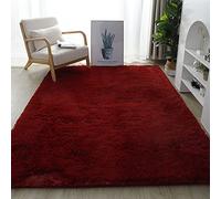 Fluffy Soft Shag Area Rug for Kids Room Anti Skid Large Nursery Carpet Modern Indoor Living Room Decor Cozy Floor Mat for Children’s Bedroom