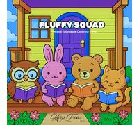 Fluffy Squad: Fun and Enjoyable Coloring Book