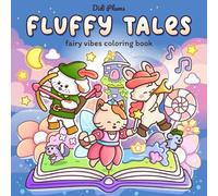 Fluffy Tales: Fairy Vibes Coloring Book for Adults and Teens Featuring Cute and Fuzzy Animals in Magical Scenes for Relaxation (Fluffy Times Coloring)