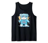 Fluffy Teddy Bear Enjoying the Summer Sunshine Tank Top