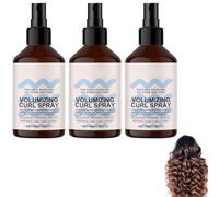Fluffy Volumizing Hair Spray -Hair Thickening , Hair Styling Volume ,Long-lasting Instant Volumizing with Non-Greasy and Non-Sticky DIY Hairstyle for All Hair Types (100ml, 3PCS)