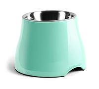 FluffyDream Elevated Dog Bowls,[Prevention of Vertebrae Disease][Super Non-Slip] Dog Bowl with Stainless Steel Bowl,High Capacity Dog Food Bowls,Colorful Raised Dog Bowls for Medium/Small Size Dogs