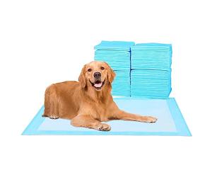 FluffyDream Super Absorbent Waterproof Dog and Puppy Pet Training Pad, Housebreaking Pet Pad,Blue (23.6"x35.4"(20PCS))
