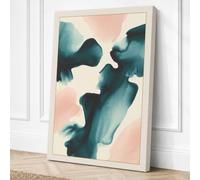 Fluid Abstractions Abstract Canvas Wall Art Print 30x20 Inch (76 x 51 cm)
