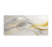 Fluid Art Mousepad Large 800x400mm XL Mouse Mat with Vibrant Liquid Flow Design Micro-Weave Cloth Surface Precision Control Non-Slip Base for Laptop Computer Work and Home Office Setup