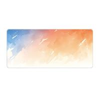 Fluid Art Mousepad Large 800x400mm XL Mouse Mat with Vibrant Liquid Flow Design Micro-Weave Cloth Surface Precision Control Non-Slip Base for Laptop Computer Work and Home Office Setup
