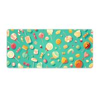 Fluid Art Mousepad Large 800x400mm XL Mouse Mat with Vibrant Liquid Flow Design Micro-Weave Cloth Surface Precision Control Non-Slip Base for Laptop Computer Work and Home Office Setup