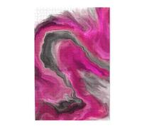 Fluid Art SwirlWooden Puzzles for Adults 1000 Pieces, Jigsaw Puzzle