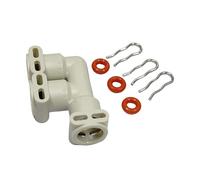 Fluid Connector F-Form 66821 for Jura Thermoblock 2003,Fully Automatic Coffee Machine Water line, steam Connection Joint (Applicable to a Variety of Kitchen appliances)