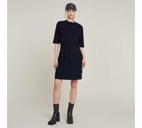Fluid Dress - Dark blue - Women XS
