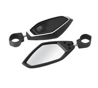 Fluid Dynamics Designed Rear View Glass Multi Position Adjustable Glass Rugged Machined Side Glasses Aluminum Device for All Terrain R UTV Rear View Aluminum