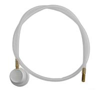 Fluid Film Nozzle Extension Hose 50cm Anti Rust Spray Tube For Automobile Undercoating Application Cavity Box Section Treatment White Gold 2 Pack